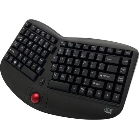 ADESSO Wireless Trackball Keyboard, WKB3150UB WKB-3150UB